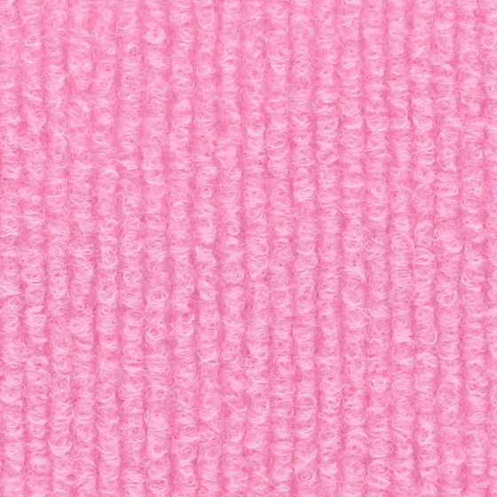 Ballet Pink ribbed event carpet swatch — Fine Lines FL-35