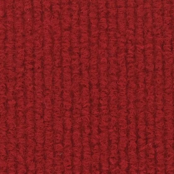 Cabernet Row ribbed event carpet swatch — Fine Lines FL-21