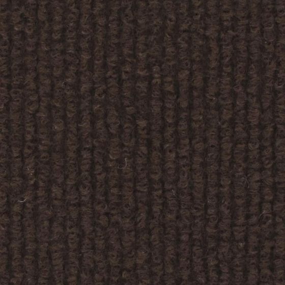 Dark Roast ribbed event carpet swatch — Fine Lines FL-14