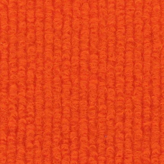 Ember Run ribbed event carpet swatch — Fine Lines FL-17