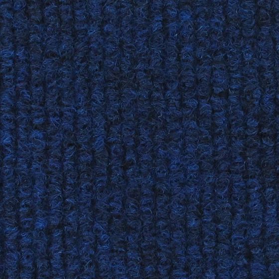 Nightfall Blue ribbed event carpet swatch — Fine Lines FL-33
