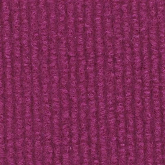 Plum Velvet ribbed event carpet swatch — Fine Lines FL-38