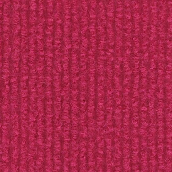 Raspberry Row ribbed event carpet swatch — Fine Lines FL-37