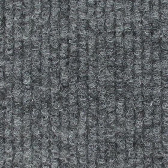 Skyline Grey ribbed event carpet swatch — Fine Lines FL-04