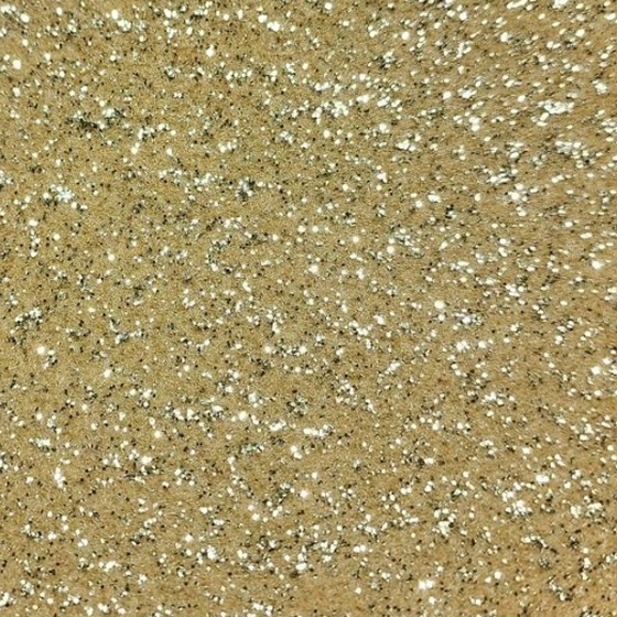 Gold glitter event carpet swatch close-up